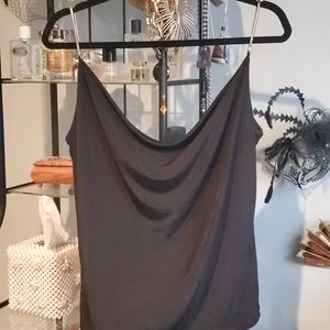 H&M Tank with Gold Chain Straps